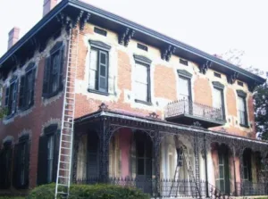 Historic building painting