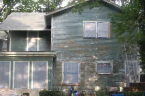 Historic building painting