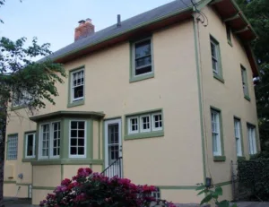 Stucco-tudor-home-paint-repair