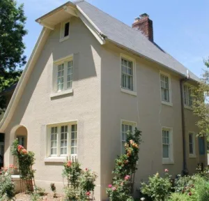 Stucco-tudor-home-paint-repair