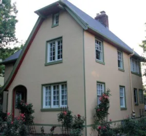 Stucco-tudor-home-paint-repair