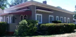 Stucco-tudor-home-paint-repair