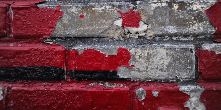 Environmentally Friendly Paint Removal Methods For Brick Houses Painting Denver Bricks Brick with cracked exterior paint.