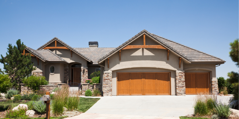 Colorado home with rhino shield exterior paint.