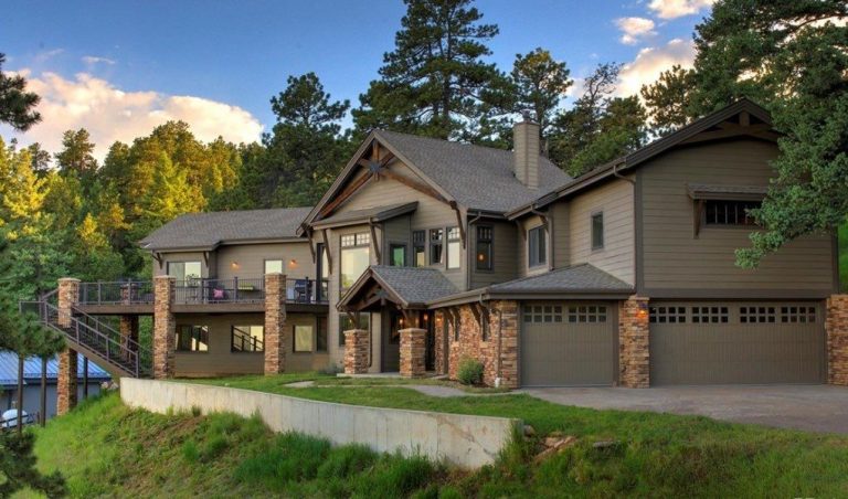 Golden colorado home with rhino shield